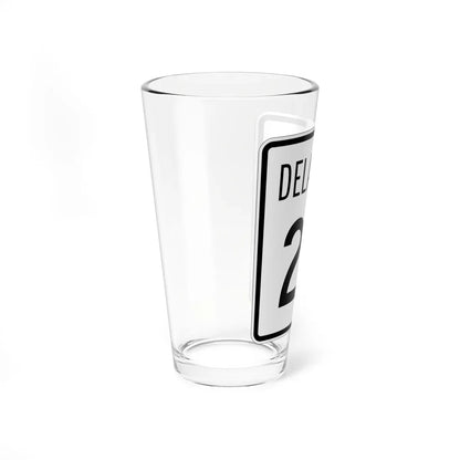 Delaware 26 1955 (Delaware) (Road Sign) Pint Glass 16oz - Go Mug Yourself