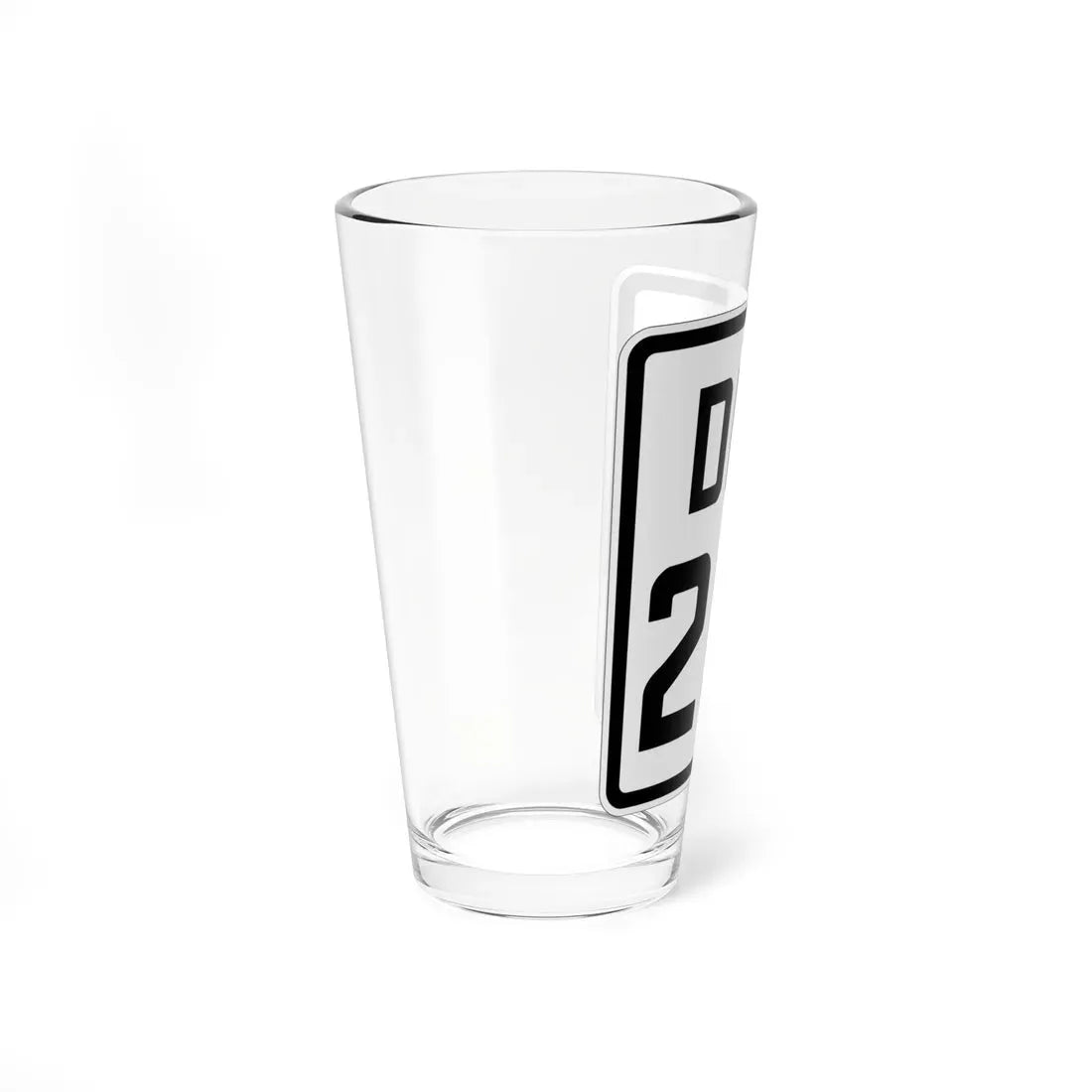 Delaware 261 1926 (Delaware) (Road Sign) Pint Glass 16oz - Go Mug Yourself