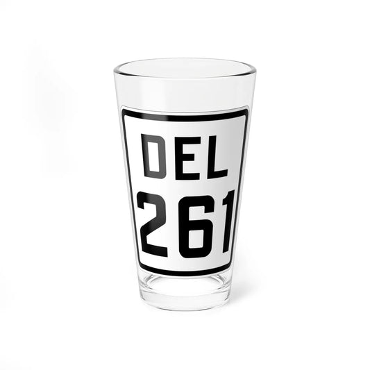 Delaware 261 1926 (Delaware) (Road Sign) Pint Glss 16oz 16oz - Go Mug Yourself