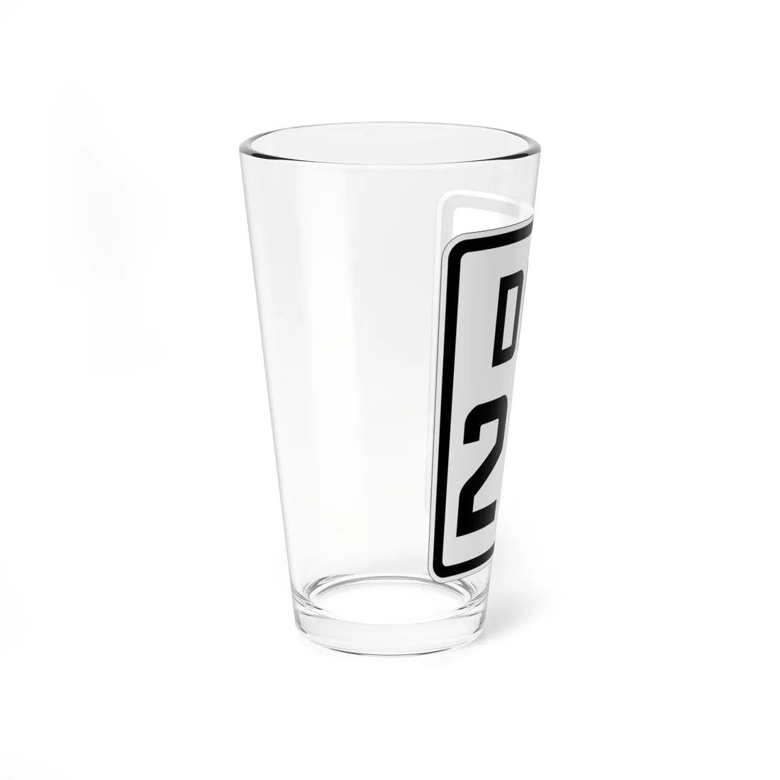 Delaware 261 1926 (Delaware) (Road Sign) Pint Glss 16oz - Go Mug Yourself