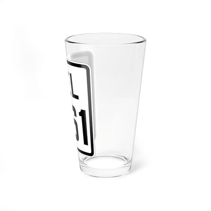 Delaware 261 1926 (Delaware) (Road Sign) Pint Glss 16oz - Go Mug Yourself