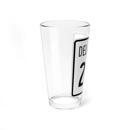 Delaware 261 1955 (Delaware) (Road Sign) Pint Glass 16oz - Go Mug Yourself