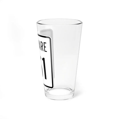 Delaware 261 1955 (Delaware) (Road Sign) Pint Glss 16oz - Go Mug Yourself