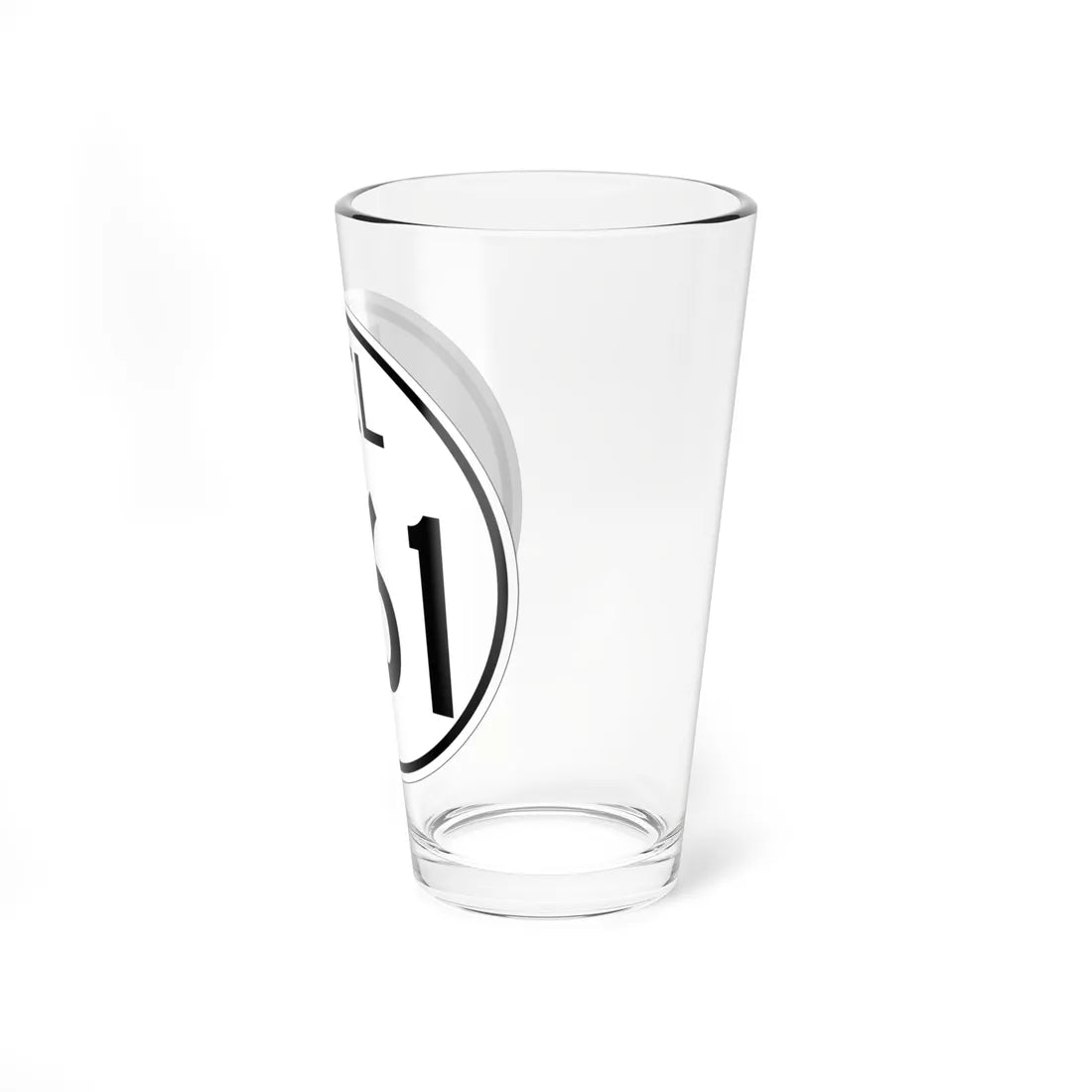 Delaware 261 1964 (Delaware) (Road Sign) Pint Glss 16oz - Go Mug Yourself