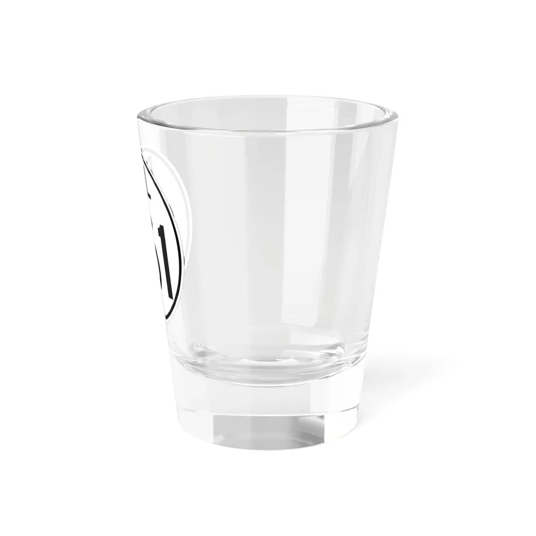 Delaware 261 1964 (Delaware) (Road Sign) Shot Glass 1.5oz - Go Mug Yourself