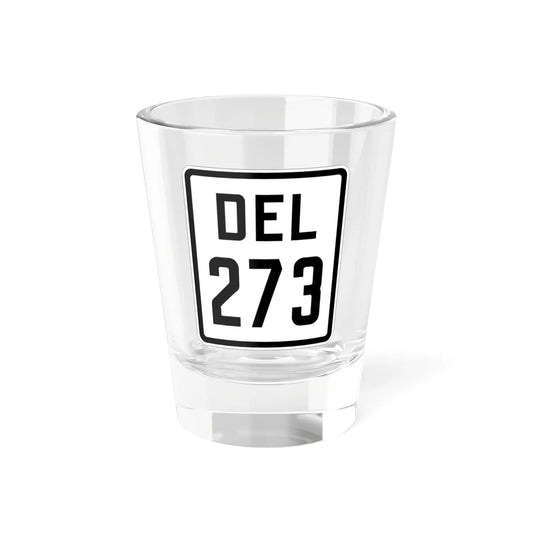 Delaware 273 1926 (Delaware) (Road Sign) Shot Glass 1.5oz 1.5oz - Go Mug Yourself