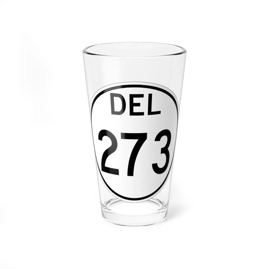 Delaware 273 1964 (Delaware) (Road Sign) Pint Glass 16oz 16oz - Go Mug Yourself