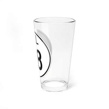 Delaware 28 1964 (Delaware) (Road Sign) Pint Glss 16oz - Go Mug Yourself