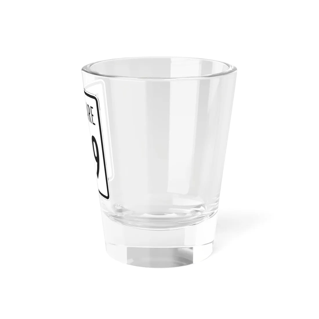 Delaware 299 1955 (Delaware) (Road Sign) Shot Glass 1.5oz - Go Mug Yourself