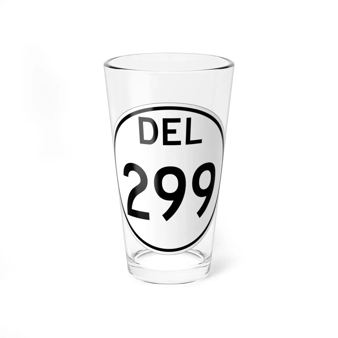 Delaware 299 1964 (Delaware) (Road Sign) Pint Glass 16oz 16oz - Go Mug Yourself