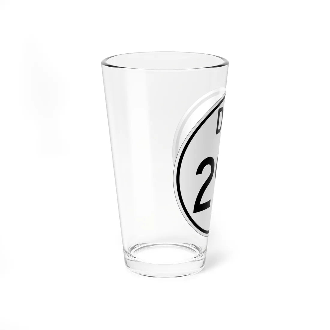 Delaware 299 1964 (Delaware) (Road Sign) Pint Glss 16oz - Go Mug Yourself