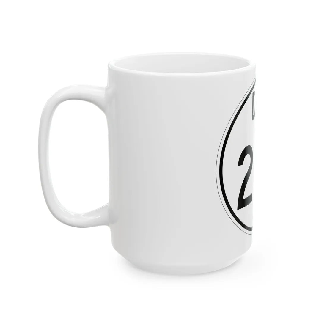 Delaware 299 1964 (Delaware) (Road Sign) White Coffee Mug - Go Mug Yourself