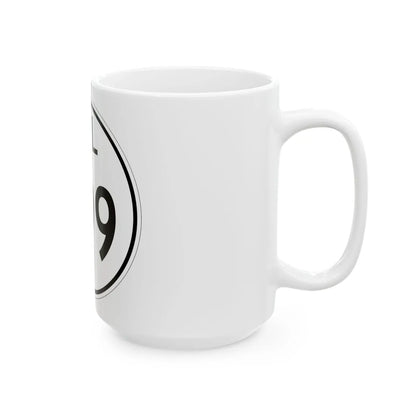 Delaware 299 1964 (Delaware) (Road Sign) White Coffee Mug - Go Mug Yourself