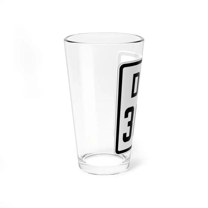Delaware 300 1926 (Delaware) (Road Sign) Pint Glass 16oz - Go Mug Yourself