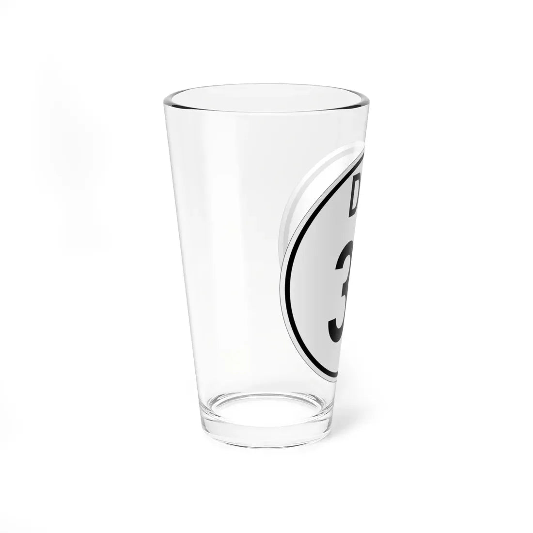 Delaware 32 1964 (Delaware) (Road Sign) Pint Glass 16oz - Go Mug Yourself