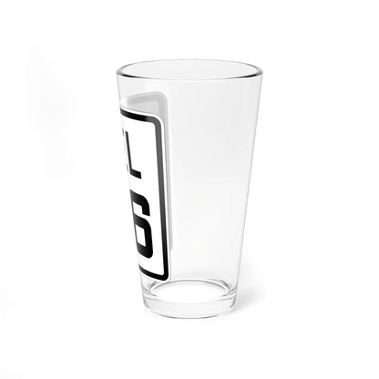 Delaware 36 1926 (Delaware) (Road Sign) Pint Glss 16oz - Go Mug Yourself