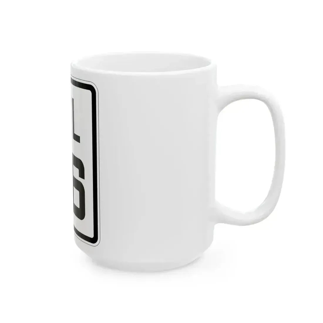 Delaware 36 1926 (Delaware) (Road Sign) White Coffee Mug - Go Mug Yourself