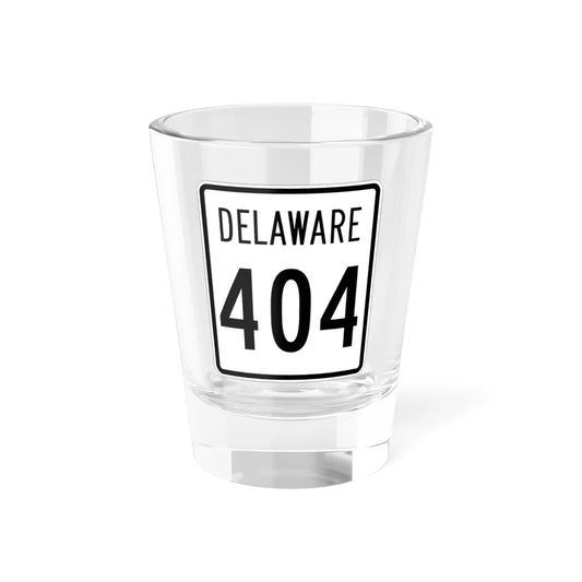 Delaware 404 1955 (Delaware) (Road Sign) Shot Glass 1.5oz 1.5oz - Go Mug Yourself