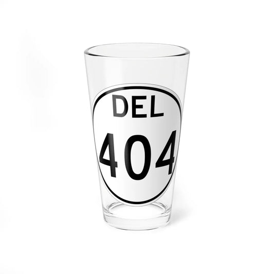 Delaware 404 1964 (Delaware) (Road Sign) Pint Glss 16oz 16oz - Go Mug Yourself