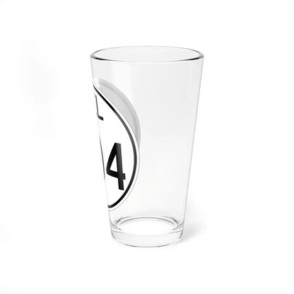 Delaware 404 1964 (Delaware) (Road Sign) Pint Glss 16oz - Go Mug Yourself