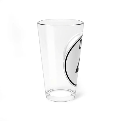 Delaware 41 1964 (Delaware) (Road Sign) Pint Glass 16oz - Go Mug Yourself