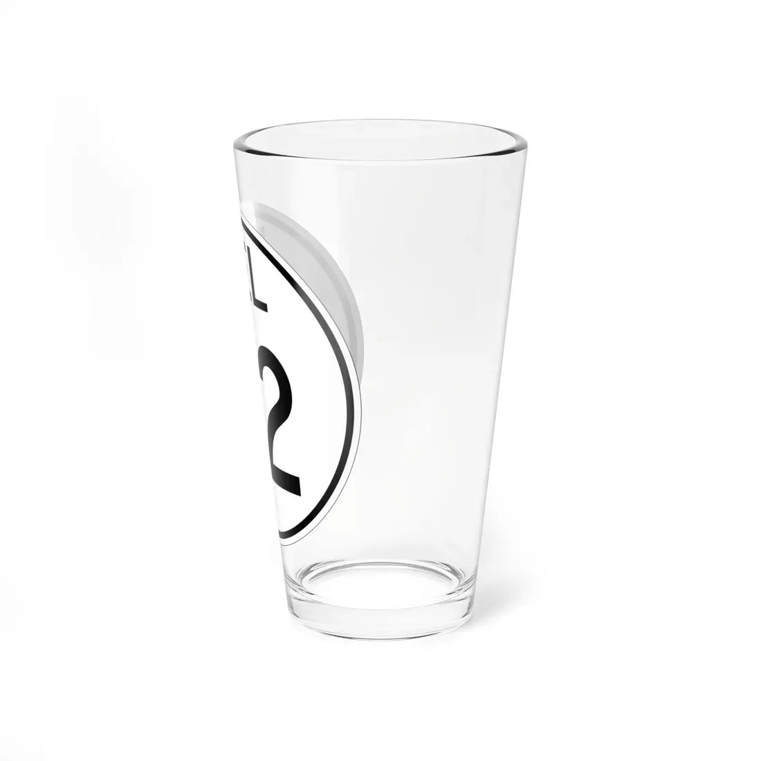Delaware 42 1964 (Delaware) (Road Sign) Pint Glass 16oz - Go Mug Yourself
