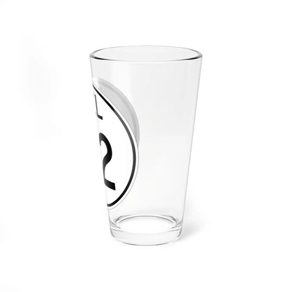 Delaware 42 1964 (Delaware) (Road Sign) Pint Glss 16oz - Go Mug Yourself