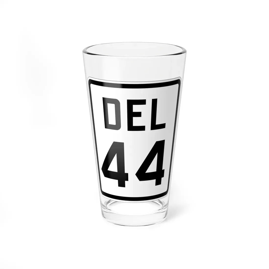 Delaware 44 1926 (Delaware) (Road Sign) Pint Glass 16oz 16oz - Go Mug Yourself