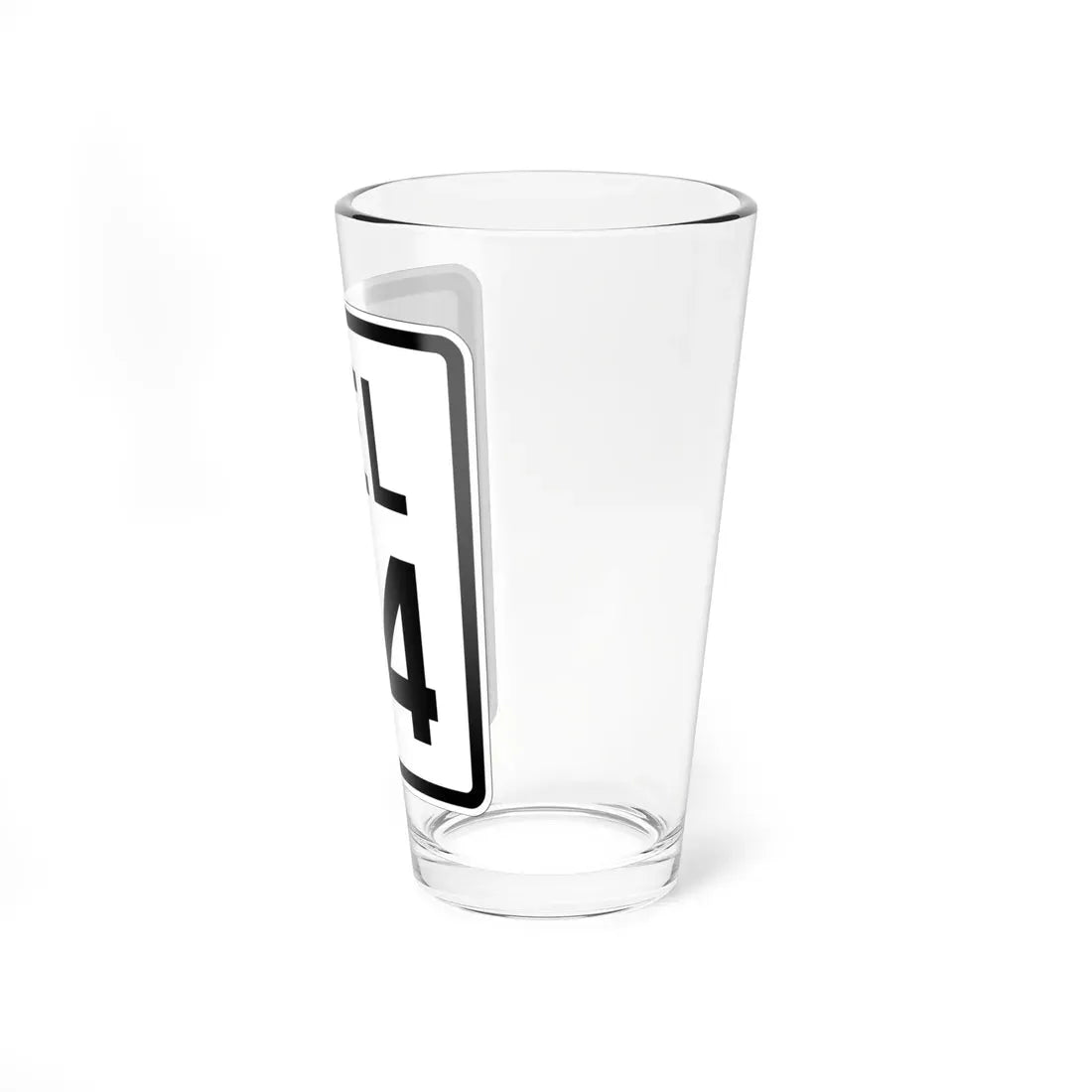 Delaware 44 1926 (Delaware) (Road Sign) Pint Glass 16oz - Go Mug Yourself