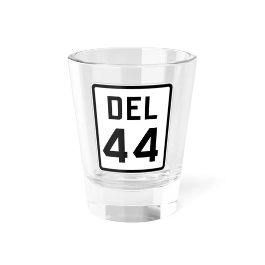 Delaware 44 1926 (Delaware) (Road Sign) Shot Glass 1.5oz 1.5oz - Go Mug Yourself