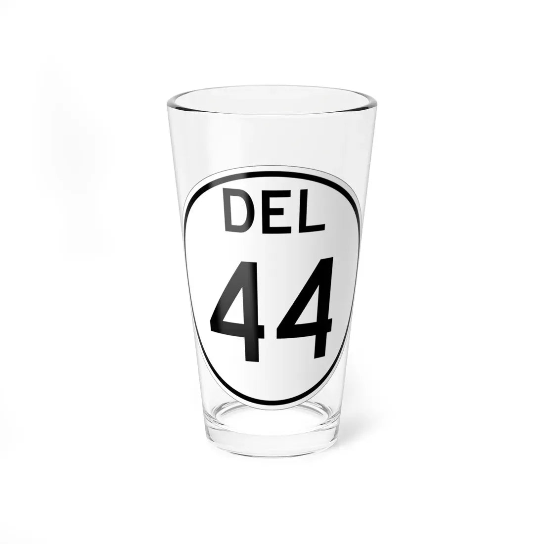 Delaware 44 1964 (Delaware) (Road Sign) Pint Glass 16oz 16oz - Go Mug Yourself