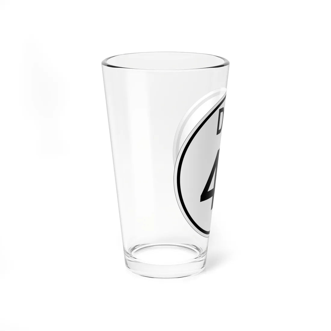 Delaware 44 1964 (Delaware) (Road Sign) Pint Glss 16oz - Go Mug Yourself