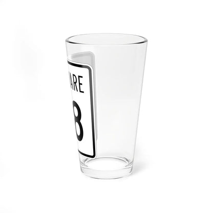 Delaware 48 1955 (Delaware) (Road Sign) Pint Glss 16oz - Go Mug Yourself
