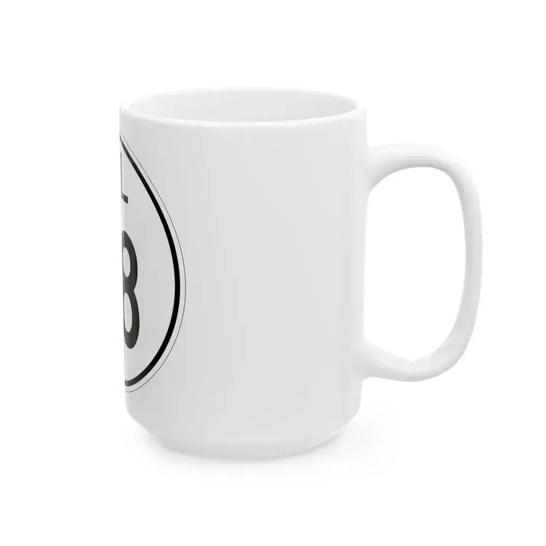 Delaware 48 1964 (Delaware) (Road Sign) White Coffee Mug - Go Mug Yourself