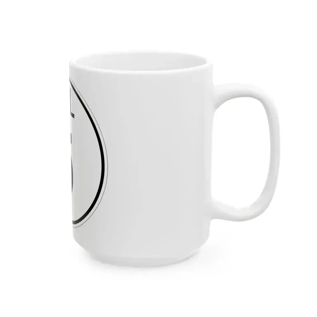 Delaware 5 1964 (Delaware) (Road Sign) White Coffee Mug - Go Mug Yourself