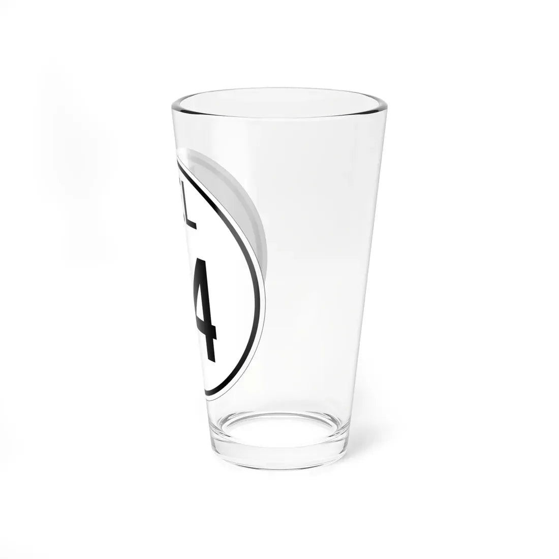 Delaware 54 1964 (Delaware) (Road Sign) Pint Glass 16oz - Go Mug Yourself