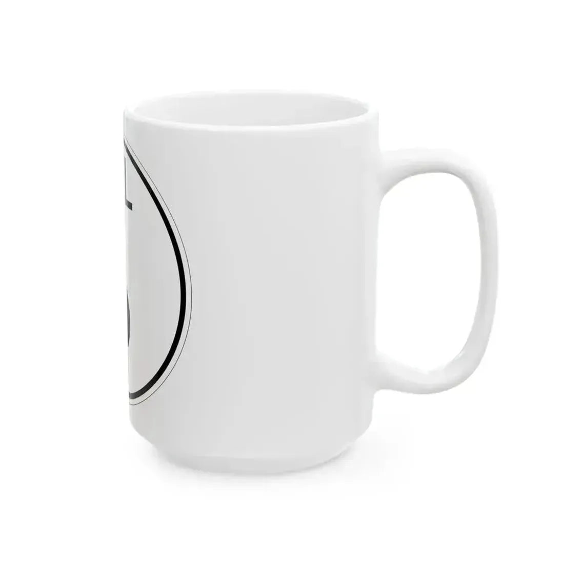 Delaware 6 1964 (Delaware) (Road Sign) White Coffee Mug - Go Mug Yourself
