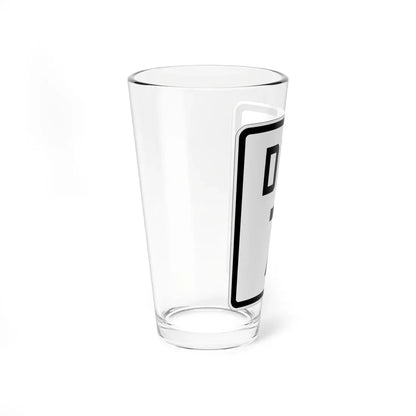 Delaware 7 1926 (Delaware) (Road Sign) Pint Glass 16oz - Go Mug Yourself