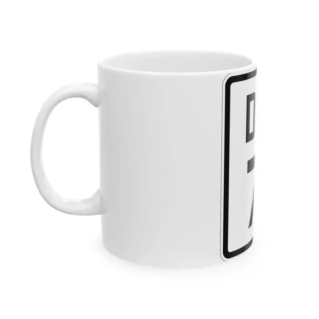 Delaware 71 1926 (Delaware) (Road Sign) White Coffee Mug - Go Mug Yourself