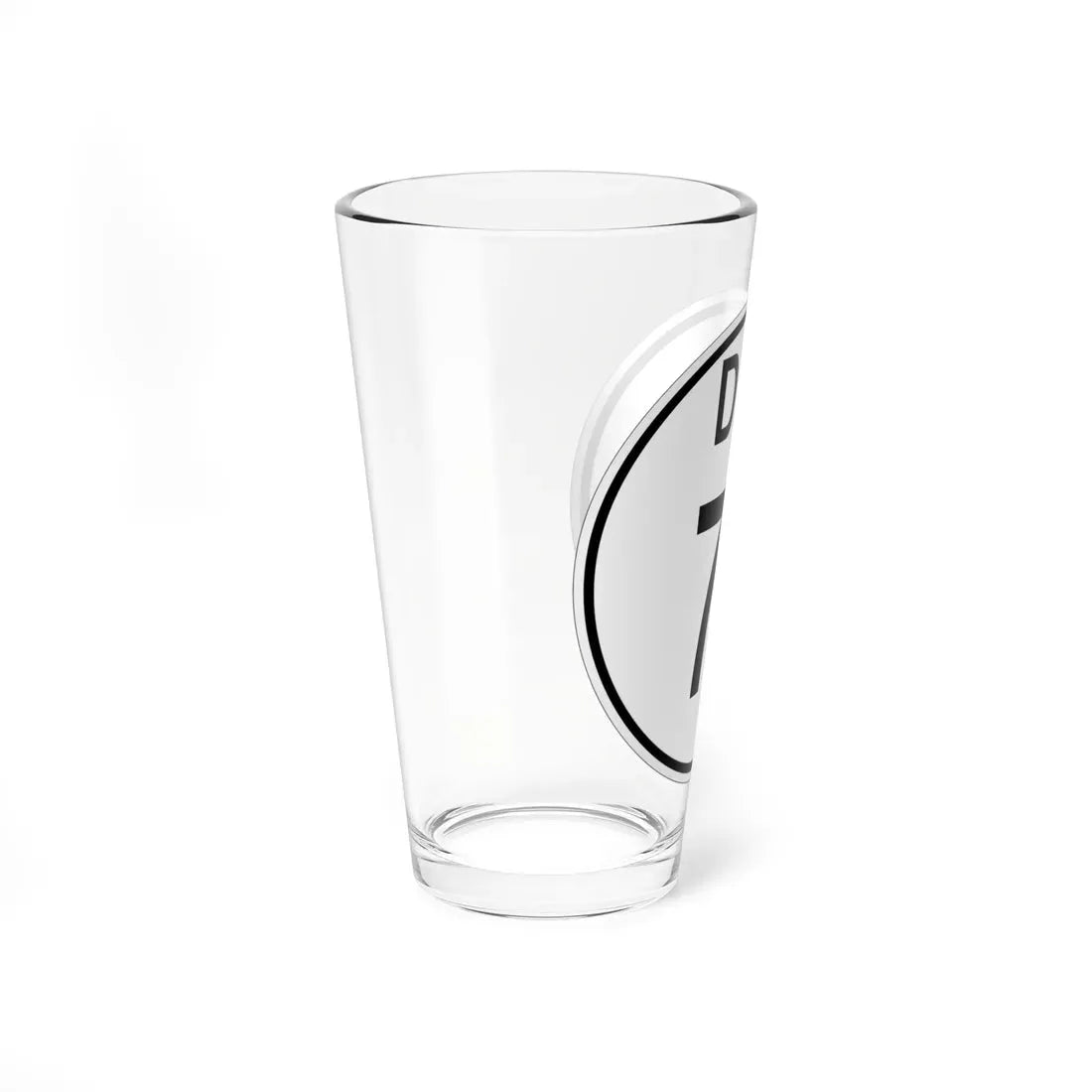 Delaware 71 1964 (Delaware) (Road Sign) Pint Glass 16oz - Go Mug Yourself