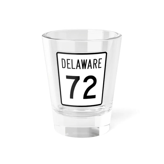 Delaware 72 1955 (Delaware) (Road Sign) Shot Glass 1.5oz 1.5oz - Go Mug Yourself