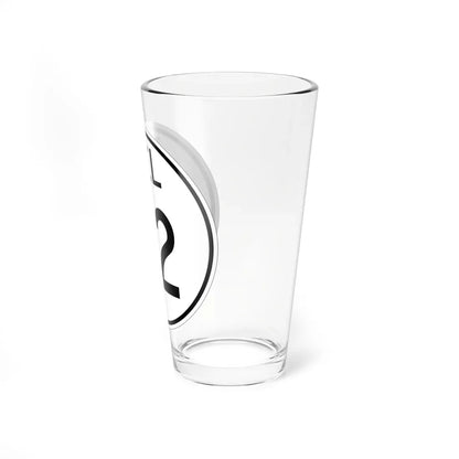 Delaware 72 1964 (Delaware) (Road Sign) Pint Glass 16oz - Go Mug Yourself