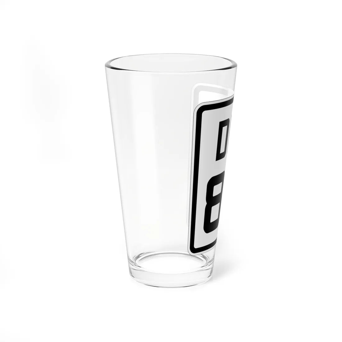 Delaware 82 1926 (Delaware) (Road Sign) Pint Glss 16oz - Go Mug Yourself