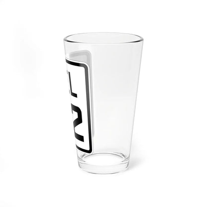Delaware 82 1926 (Delaware) (Road Sign) Pint Glss 16oz - Go Mug Yourself
