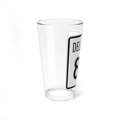 Delaware 82 1955 (Delaware) (Road Sign) Pint Glass 16oz - Go Mug Yourself