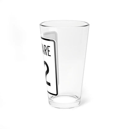 Delaware 82 1955 (Delaware) (Road Sign) Pint Glss 16oz - Go Mug Yourself