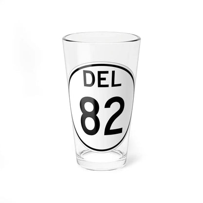 Delaware 82 1964 (Delaware) (Road Sign) Pint Glass 16oz 16oz - Go Mug Yourself