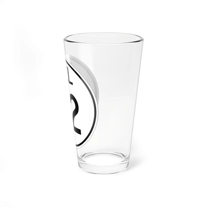 Delaware 82 1964 (Delaware) (Road Sign) Pint Glss 16oz - Go Mug Yourself