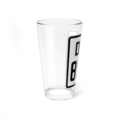 Delaware 896 1926 (Delaware) (Road Sign) Pint Glass 16oz - Go Mug Yourself