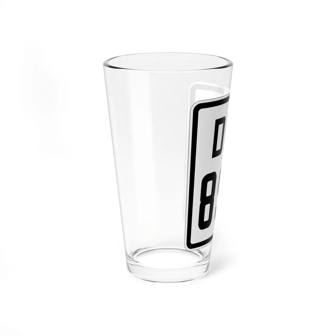 Delaware 896 1926 (Delaware) (Road Sign) Pint Glss 16oz - Go Mug Yourself
